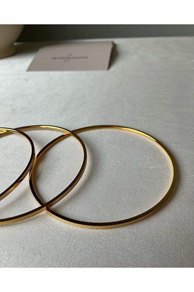 ÇELİL AJDA GOLD PASLANMAZ KARARMAZ 3 ADET - 1