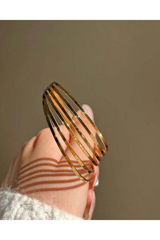 ÇELİL AJDA GOLD PASLANMAZ KARARMAZ 3 ADET - 4