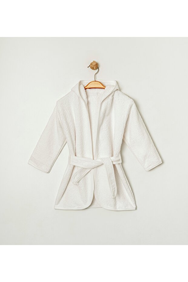 4 Parça Bebek Bornoz Seti - 2