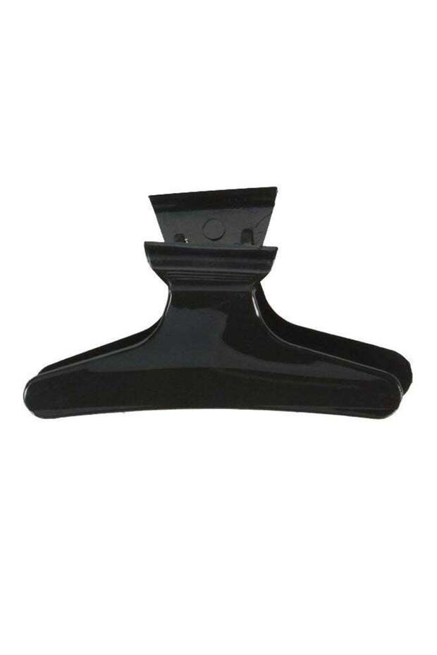 12-Piece Butterfly Clip Set Black