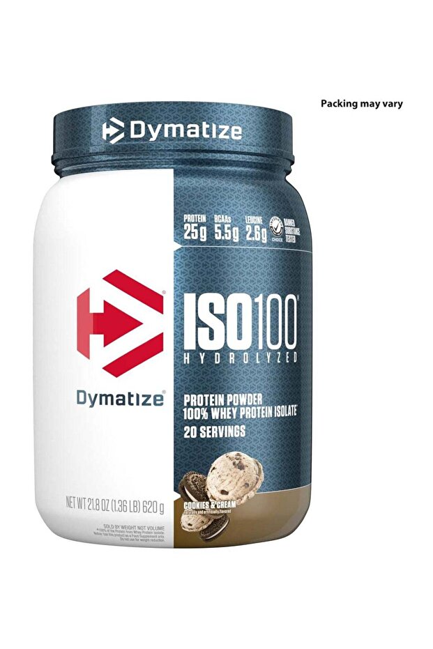 Iso 100 20 Serving Cookies And Cream 1.36 Lb