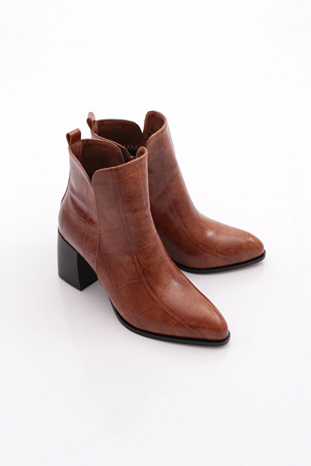 910 Kadin Topuklu Bot - 2