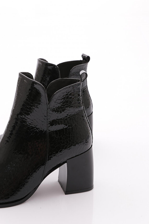 910 Kadin Topuklu Bot - 5