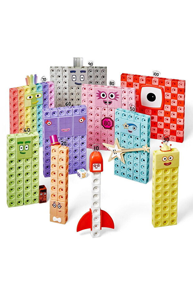 MathLinkÃ‚Â®Cubes Numberblocks Activity Set - Heroes with Zero - 2
