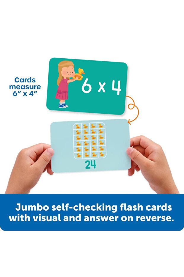 Jumbo Cards - Multiplication Table - 2