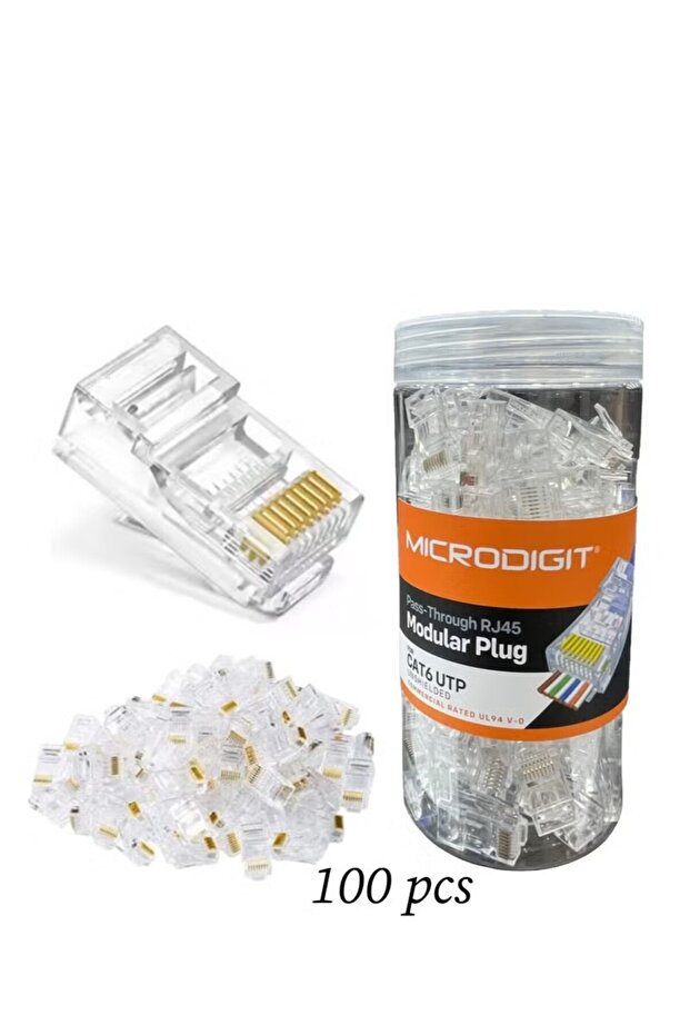 قابس RJ45 معياري لـ CAT 6 UTP - 1