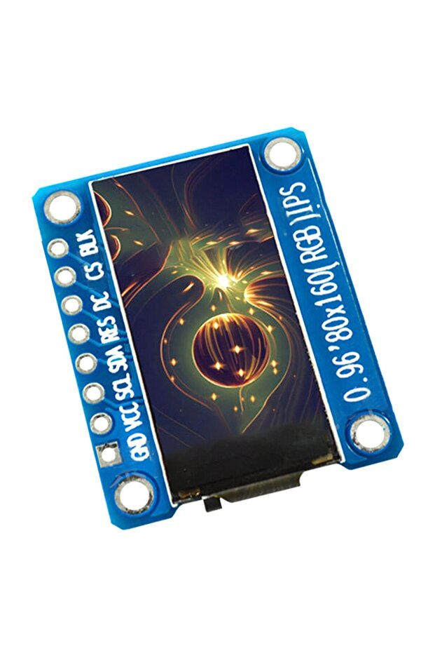 TFT display 0.96" 80x160, Arduino compatible - 1
