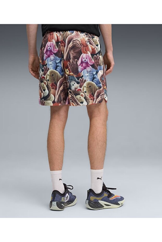 Hoops X E.T. Patterned Basketball Shorts - 3