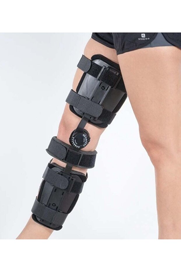 W517 Adjustable Angle Knee Brace, Stretchable and Shortenable, Knee Circumference 65 cm