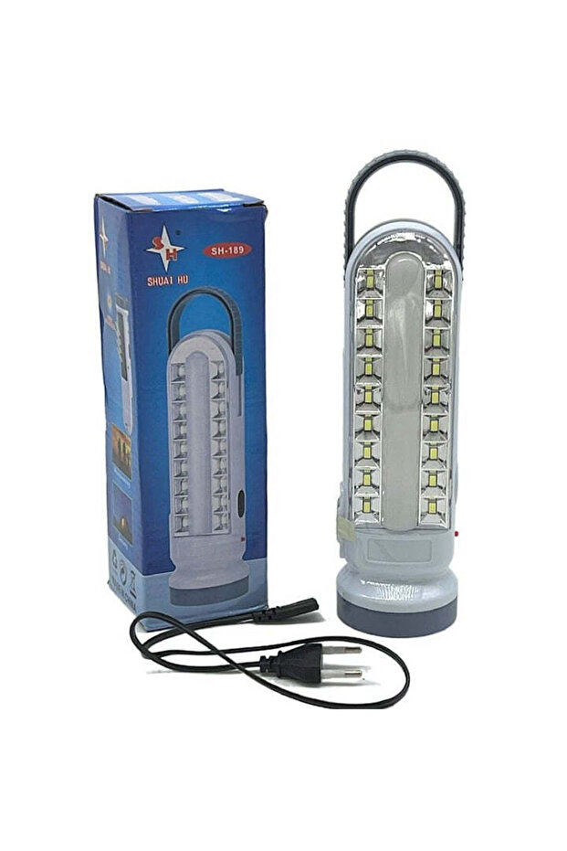 Rechargeable, compact and multifunctional LED flashlight - 1