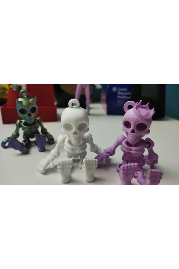 Mini İskelet 3D Anahtarlık - 6
