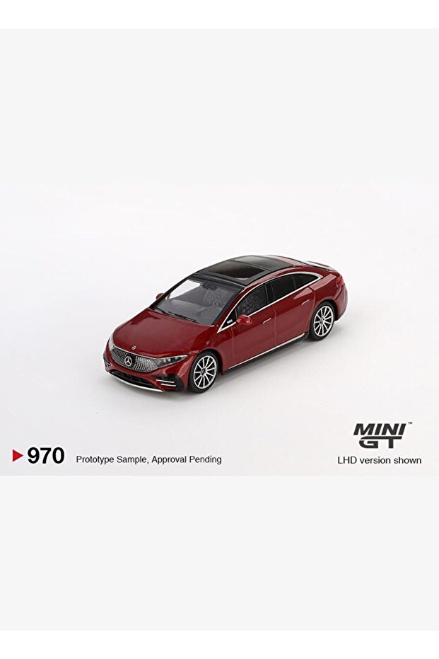 مرسيدس بنز EQS 580 4MATIC أحمر معدني 970