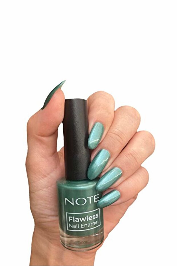Note Nail Flawless Oje 112 Emerald - Yeşil - 4