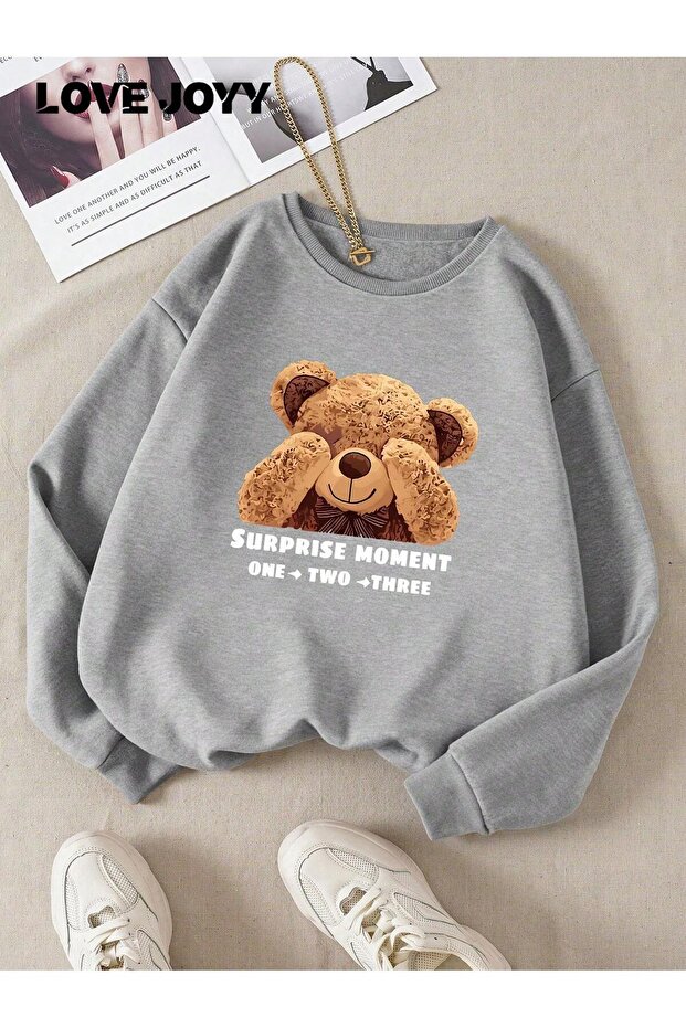 sweatshirt kapüşonsuz - 1