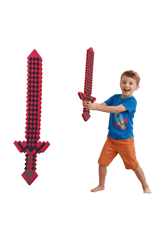 Soft Sword Toy Foam Battle Weapon, Safe Toys for Girls & Boys Fighting Games, Birthday Gift for Kids