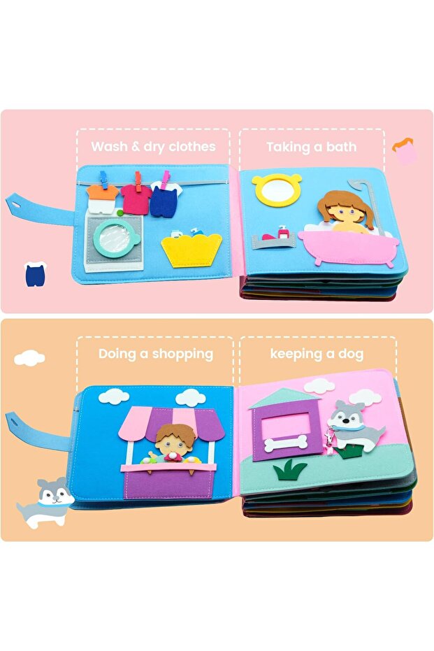 كتاب قماشي تعليمي - 2