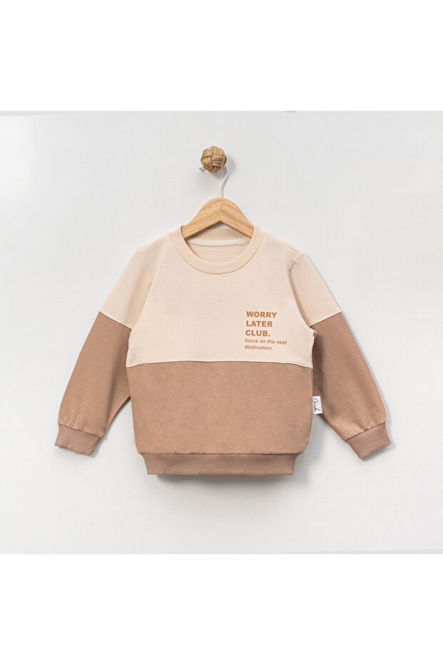 Boy 5-8 Years Printed Sweat