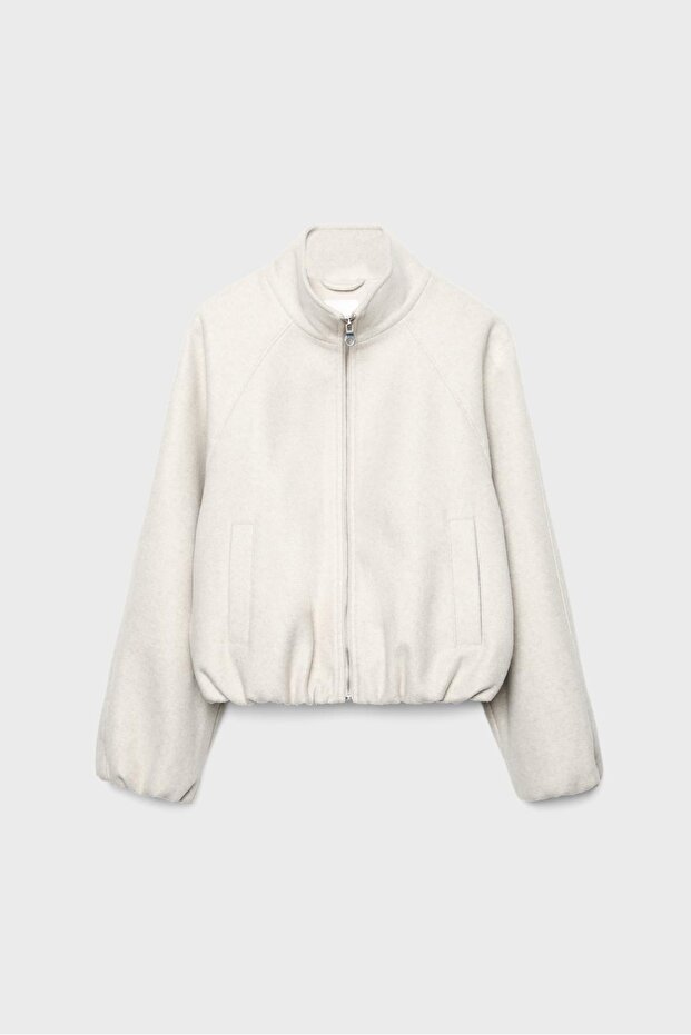 سترة قاذفة ناعمة الملمس - 6