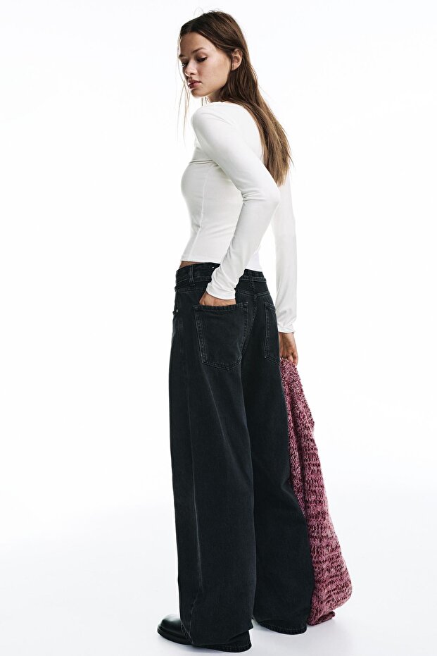 Dantel yakalı t-shirt - 3