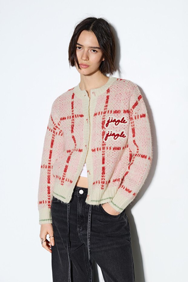 Kareli yılbaşı hırkası - 4