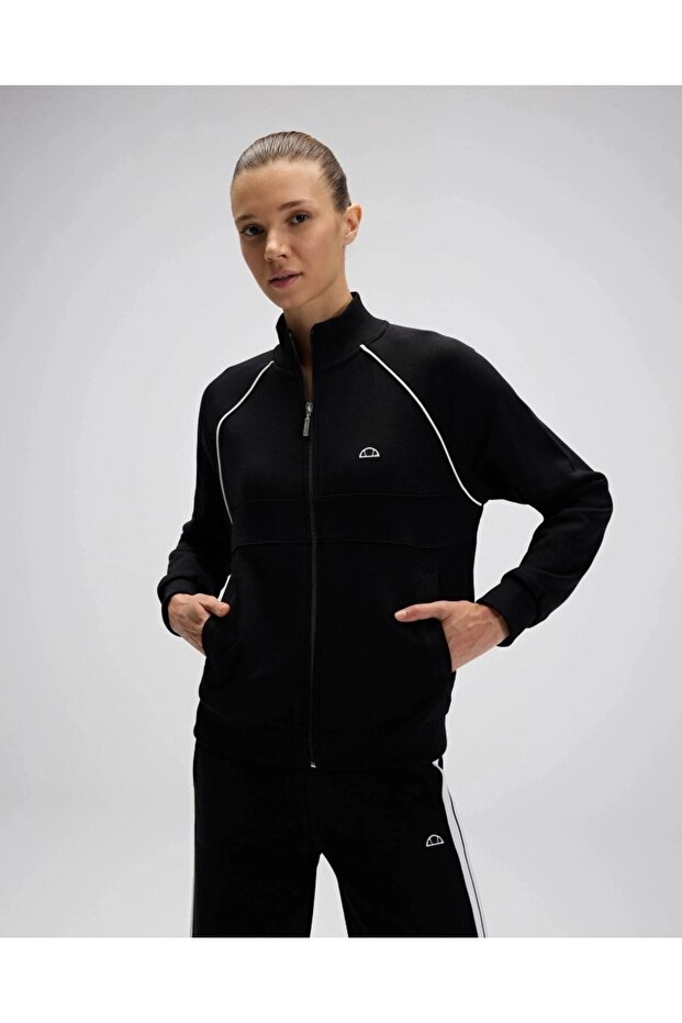 EF535-BK Kadın Siyah Sweat - 5