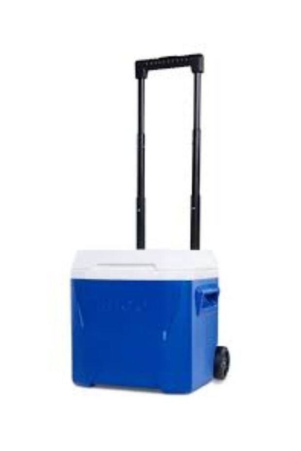 Laguna 16-Quart Rolling Cooler - Blue - 1