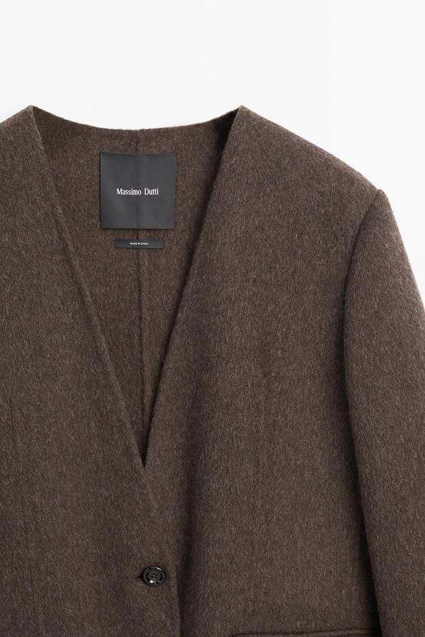 Yün karışımlı blazer - 5