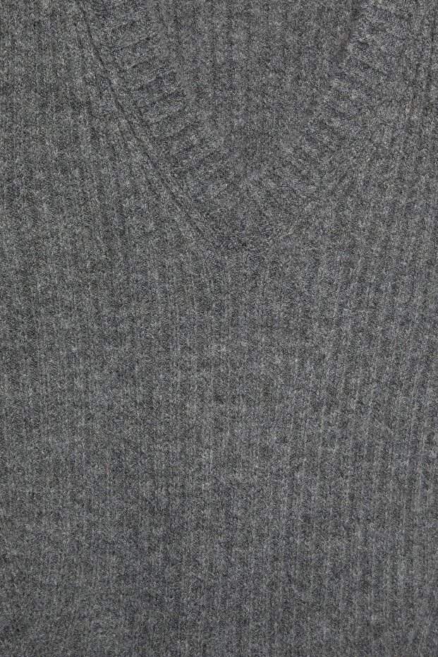 Fitilli örgü yelek - 7