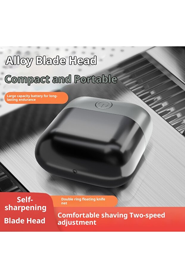 ماكينة حلاقة TX03 قابلة لإعادة الشحن مع إعدادين لشدة الشعر قابلة للتعديل - 5