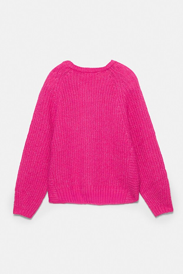 Fitilli örgü kazak - 6