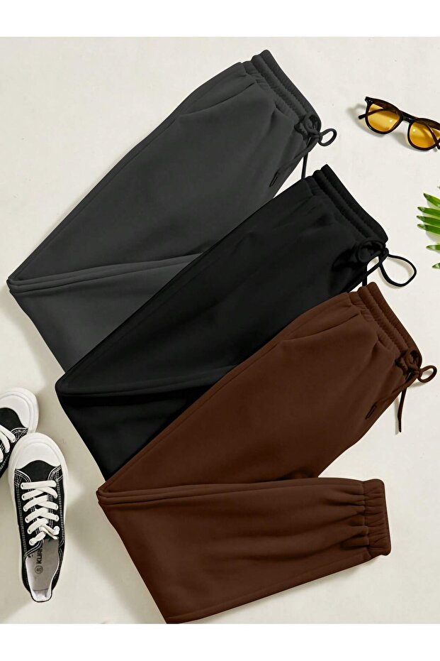 Unisex 3-Piece Tracksuit Bottom