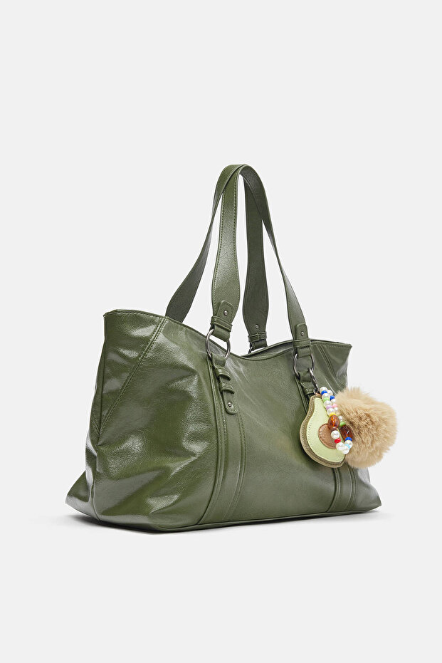 Süslemeli tote çanta - 3