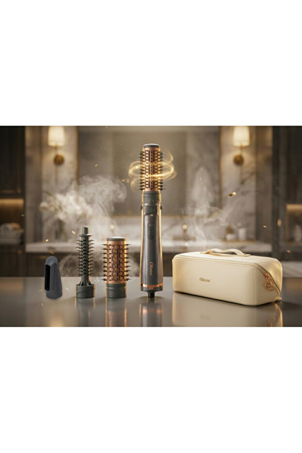 Professional Rotating Brush OK-2120 with Ionic Technology - 1