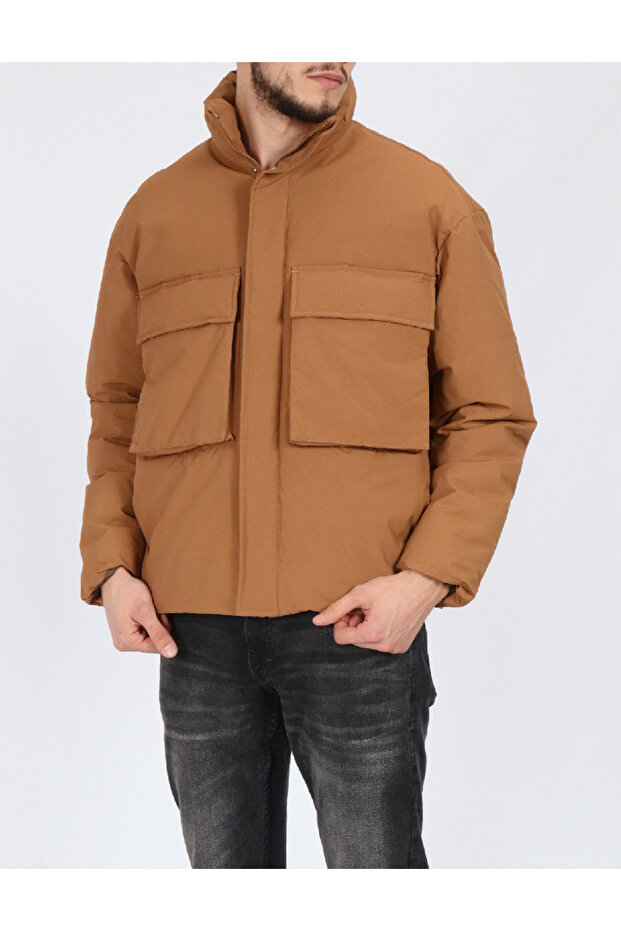 Jacket, Brown - 1