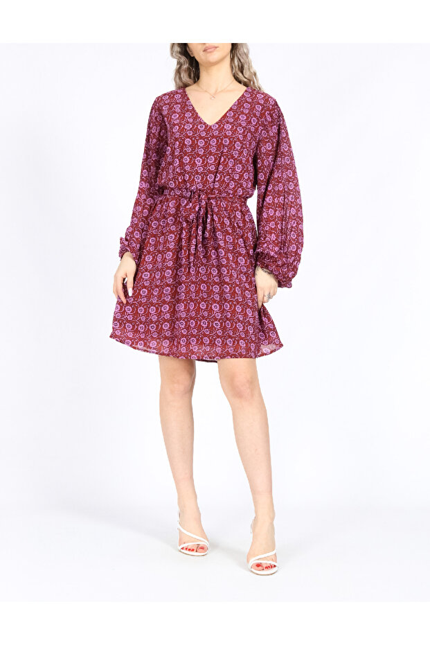 Rochie scurta, Visiniu - 1