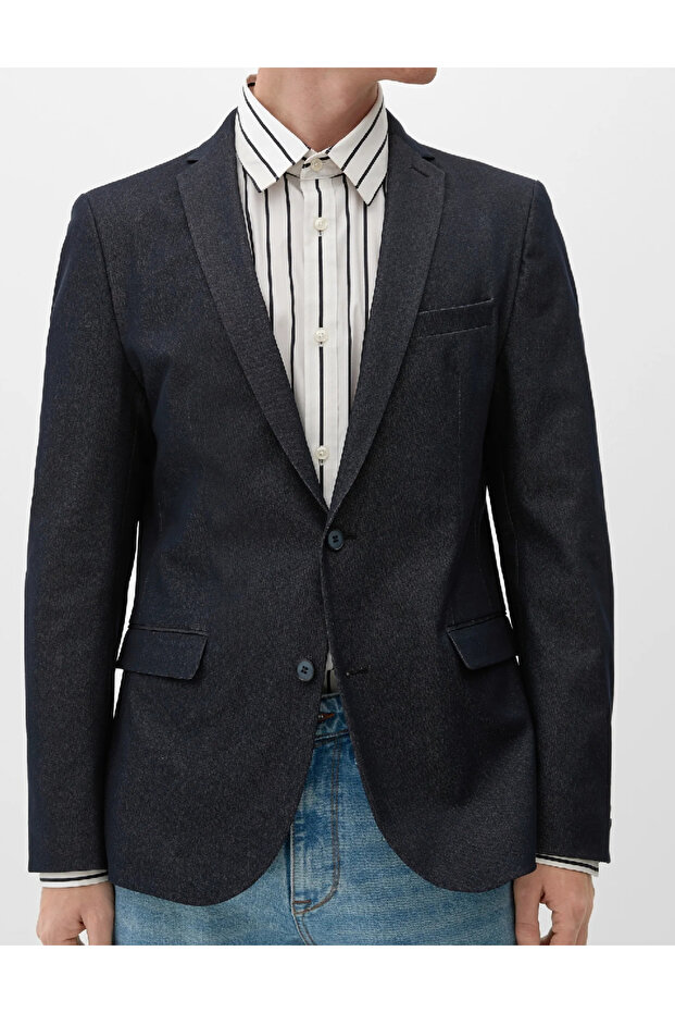 Jacket, Dark navy blue - 1