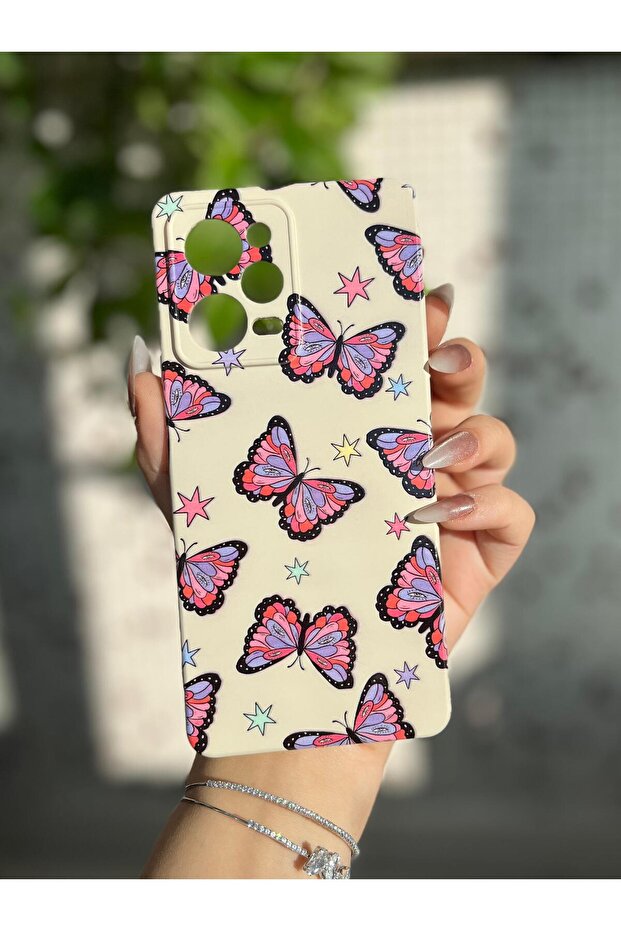 Redmi Note 12 Pro 5g Compatible Camera Protected Launch Patterned Phone Case - 3