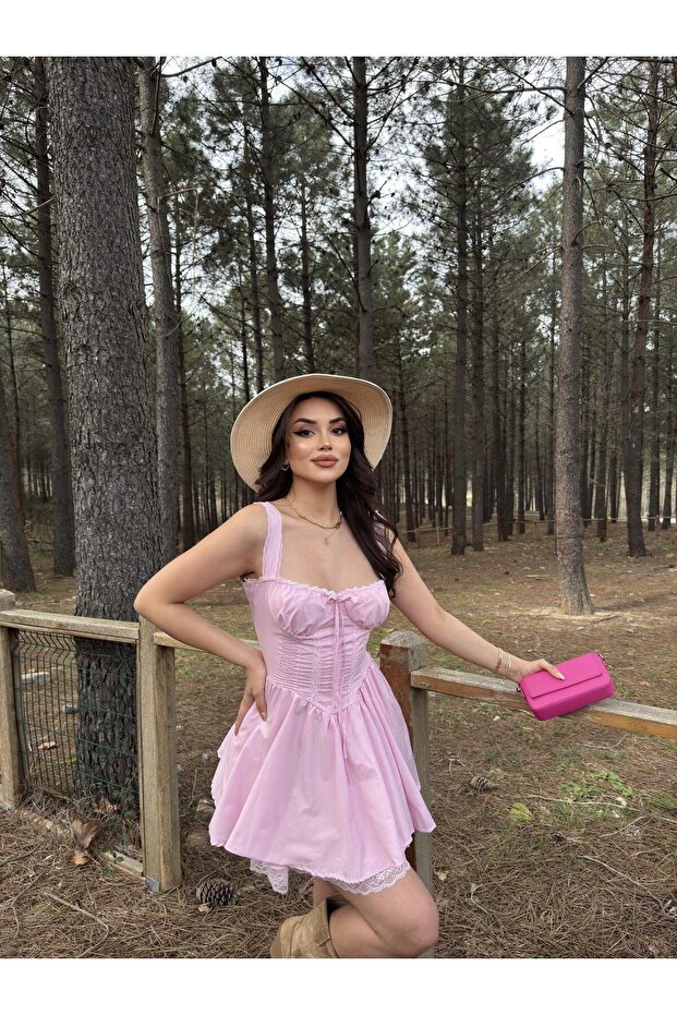 Agatha Dantel Elbise - 6