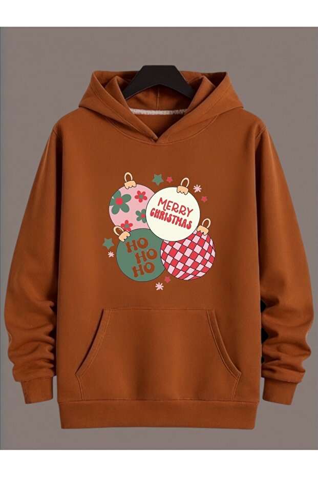 Unisex Long Sleeve Transfer Merry Christmas Christmas Printed Crew Neck Sweatshirt