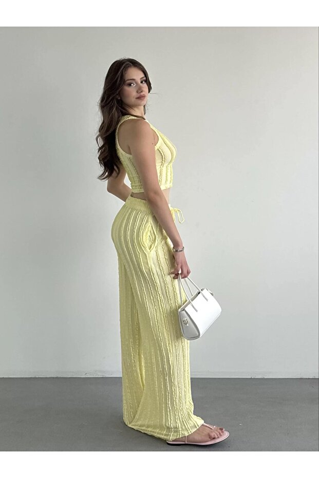 Crop Dikişli Takım - 3