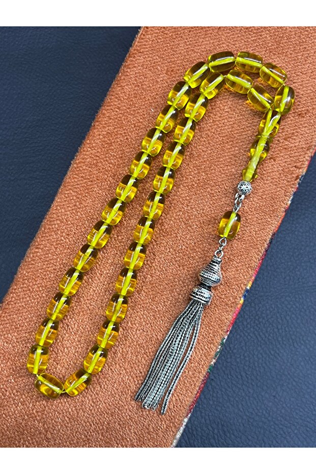 Ateş Kehribar Tesbih - 1