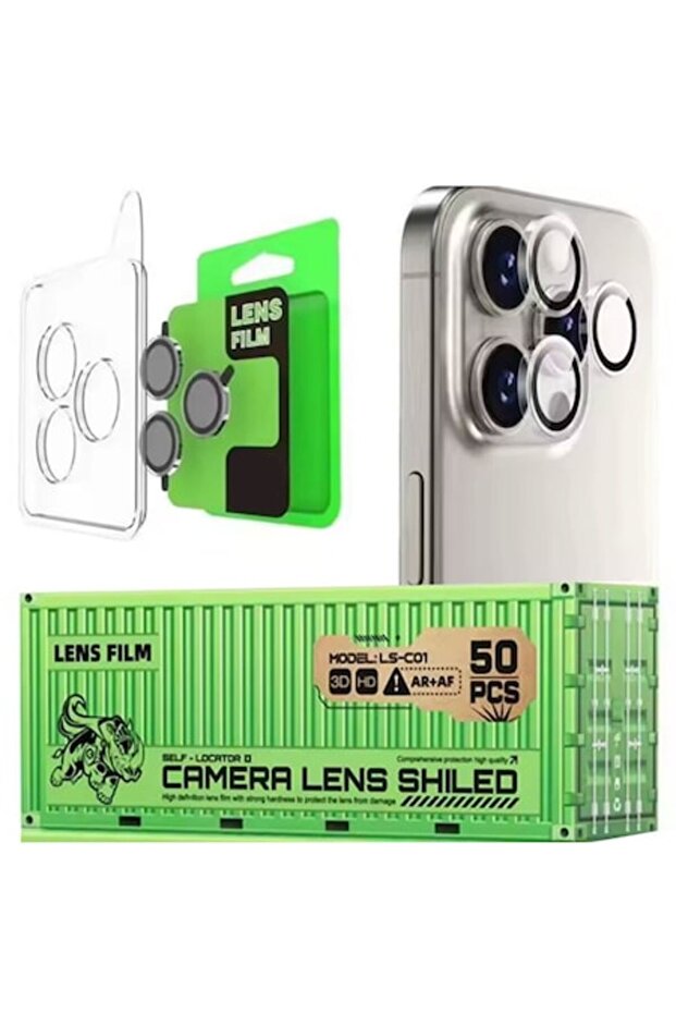 Mx Camera Protector for iPhone 17 - AutoAlign, Lens KIT, Silver - 1