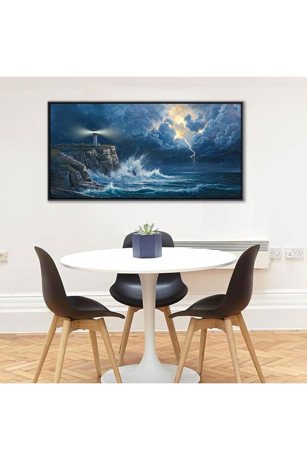 Beautiful Large Framed Canvas Wall Art 50x100 cm – Wall Art Landscape Decor