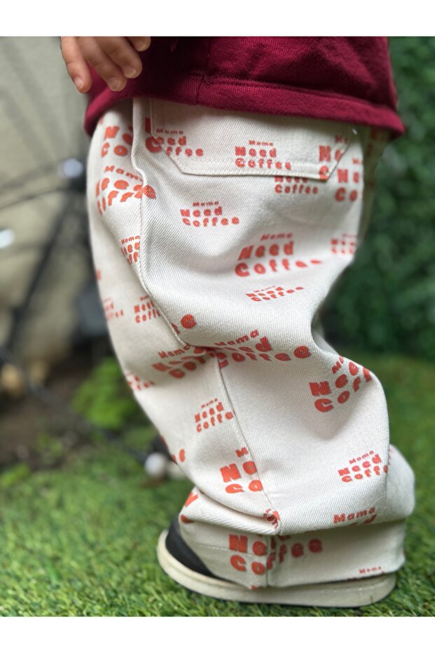 Mama Needs Coffee Flow Pantolon - 2