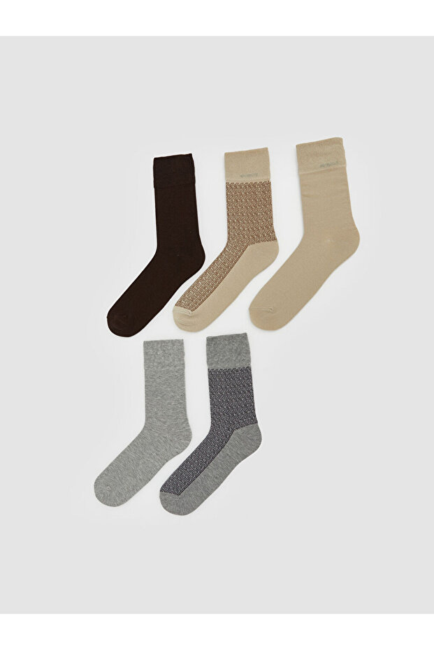 جوارب رجالية منقوشة - 1