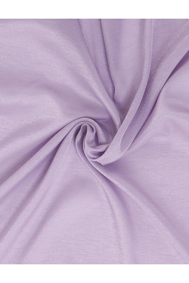 Eșarfă simplă jacquard liliac - 2