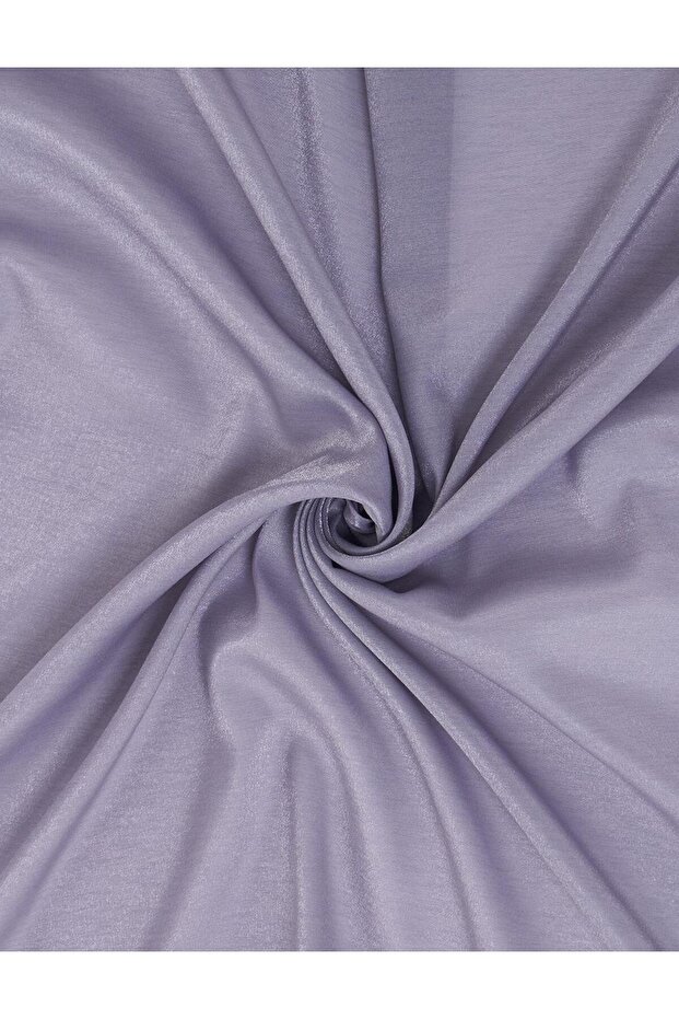 Eșarfă simplă jacquard gri - 2