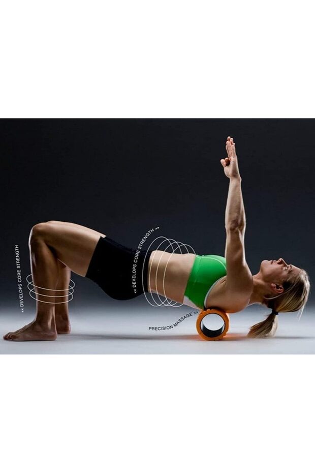 EVA Foam Roller - Multicolor, 45cm