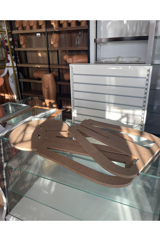 MODÜLER MODERN CİLALI BEYAZ ORTA SEPHA (3 PARÇA) - 3