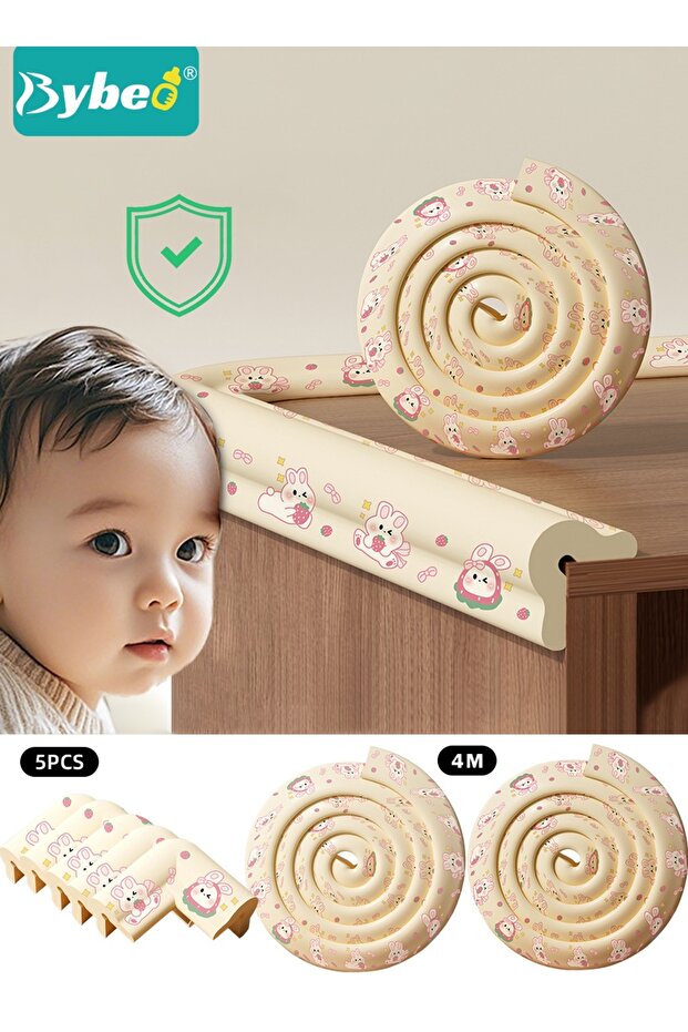 Baby Proofing Edge & Corner Guard Protector Set, Edge Safety Bumpers, Baby Proofing Foam, Safety Fur
